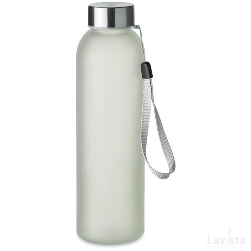 500ml sublimatie glazen fles Olma transparant wit