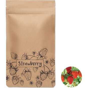 Aardbeien kweekset Fresa kit beige