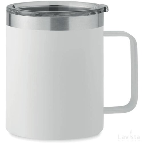Dubbelwandige beker 300 ml Inari wit