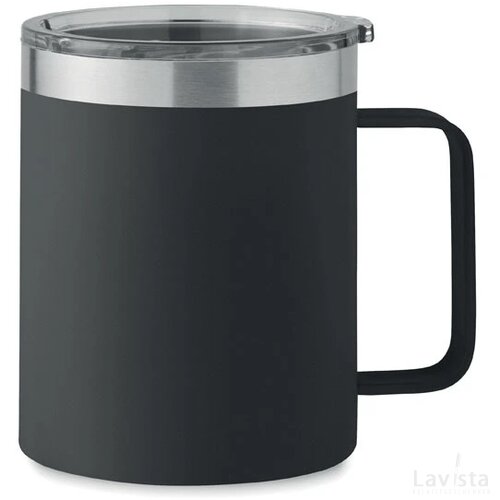Dubbelwandige beker 300 ml Inari zwart