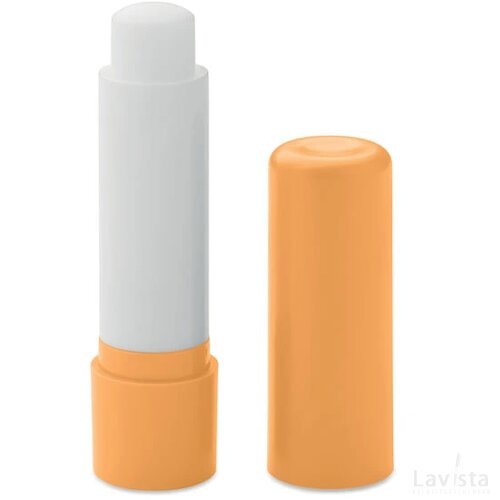 Vegan lippenbalsem gerecycled Vegan gloss oranje