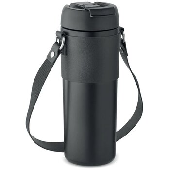 Dubbelwandige beker 700 ml Aira zwart