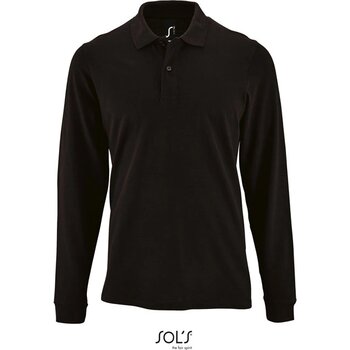 Perfect heren polo lm 180g Perfect lsl men zwart