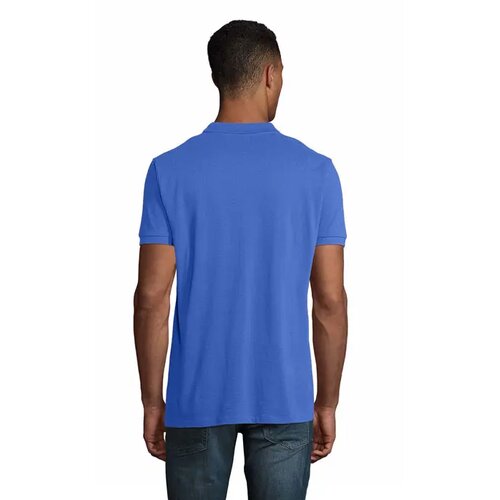 Planet heren polo 170g Planet men koningsblauw