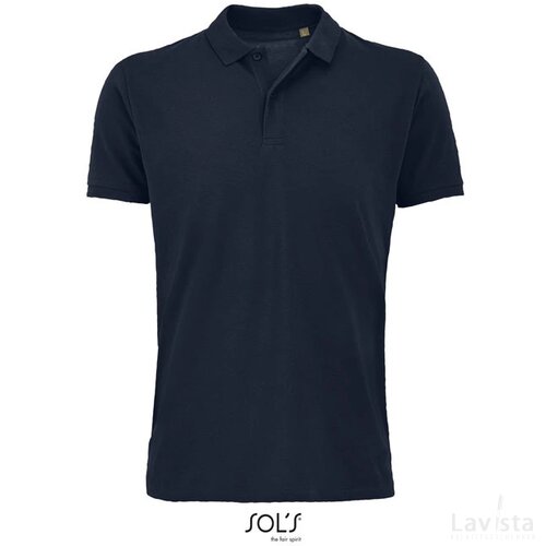 Planet heren polo 170g Planet men franse marine