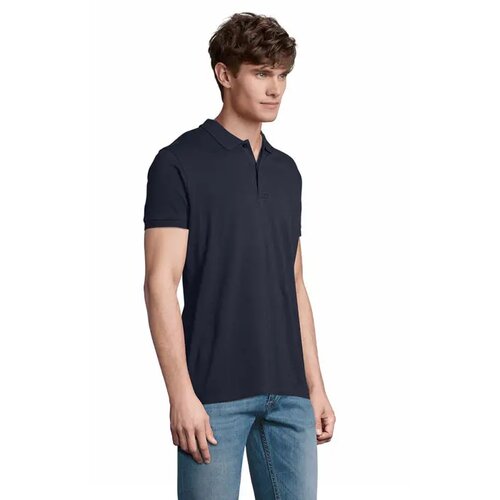 Planet heren polo 170g Planet men franse marine