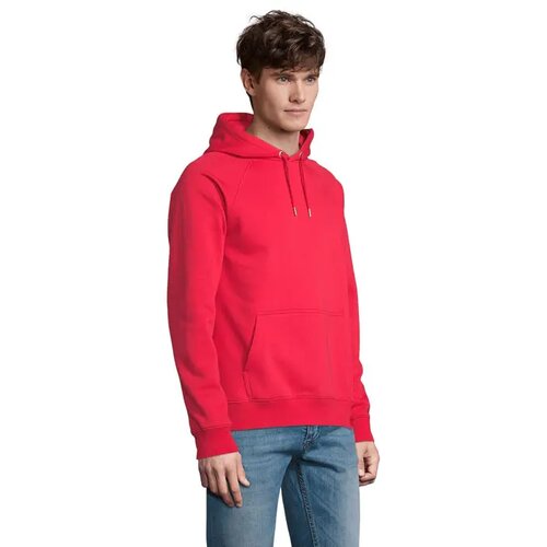 Stellar hood sweater 280g Stellar rood