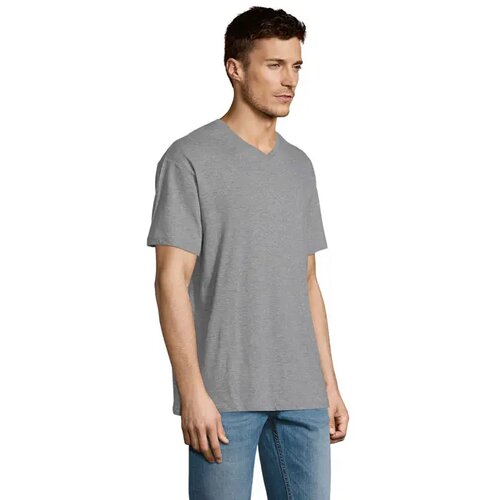 Victory heren t-shirt 150g Victory grijs melange