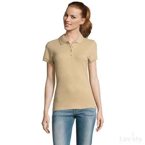 Passion dames polo 170g Passion goud