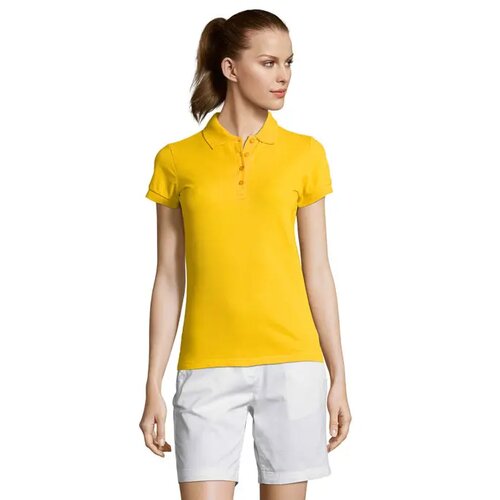 Passion dames polo 170g Passion goud