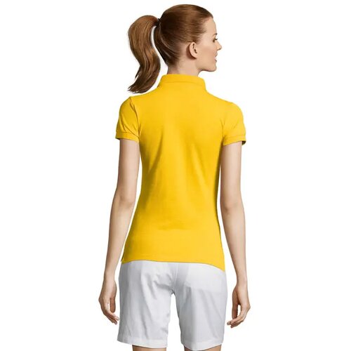 Passion dames polo 170g Passion goud