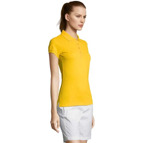 Passion dames polo 170g Passion goud