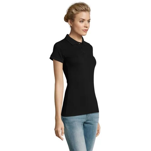 Perfect dames polo 180g Perfect women zwart
