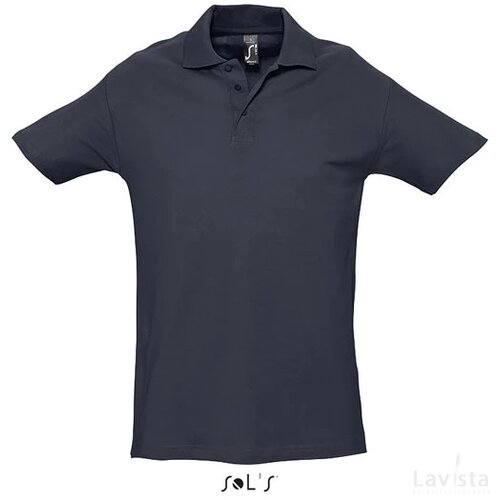 Spring ii heren polo210g Spring ii marine