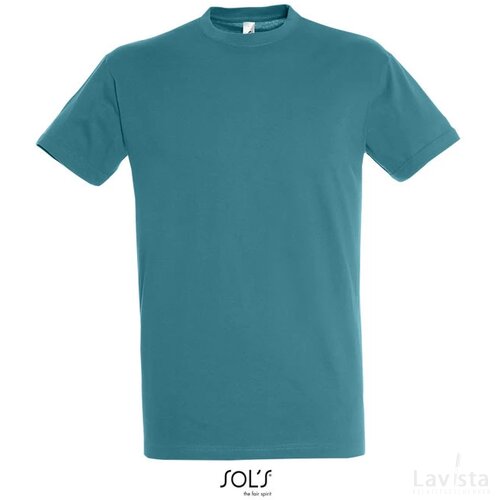 Regent unisex t-shirt 150g Regent duck blauw