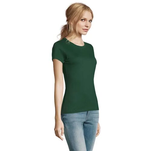 Imperial dames t-shirt 190g Imperial women flesgroen