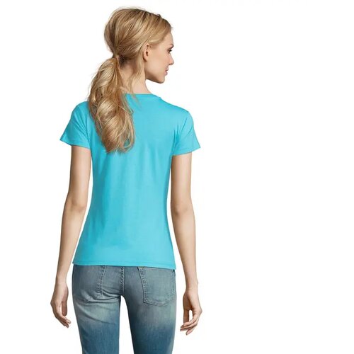 Imperial dames t-shirt 190g Imperial women atoll blauw