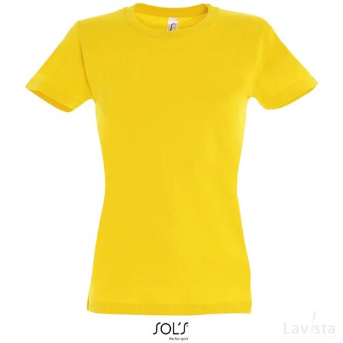 Imperial dames t-shirt 190g Imperial women goud