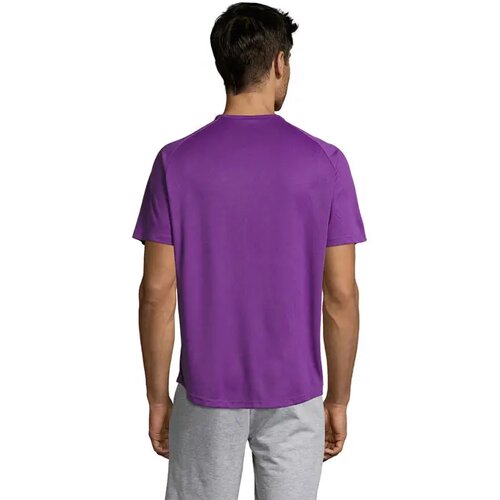 Sportyheren t-shirt 140g Sporty dark purple