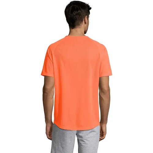 Sportyheren t-shirt 140g Sporty neon oranje