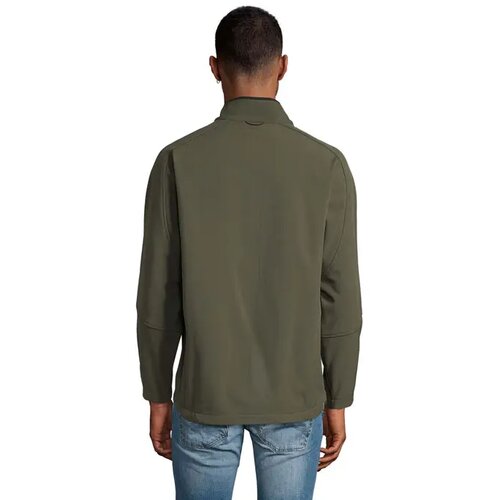 Relax heren shoftshell 340g Relax army