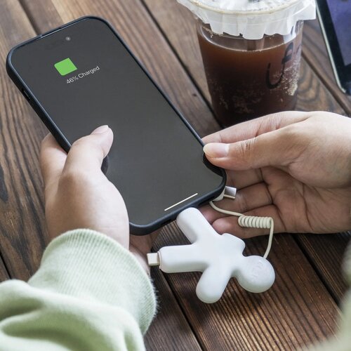Xoopar Eco Buddy oplaadkabel Wit