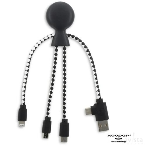 2081 | Xoopar Mr. Bio GRS Charging cable zwart