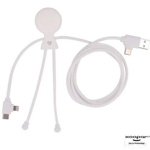 2089 | Xoopar Mr. Bio Long GRS Power Delivery Cable with data transfer wit