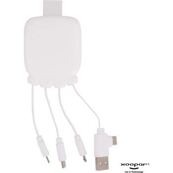 3192 | Xoopar Octopus Gamma 2 Bio Charging cable with 3.000mAh Powerbank wit