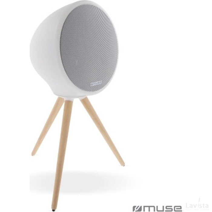M-655 | Muse Full LED, Splash Proof Bluetooth Speaker With Tripod wit