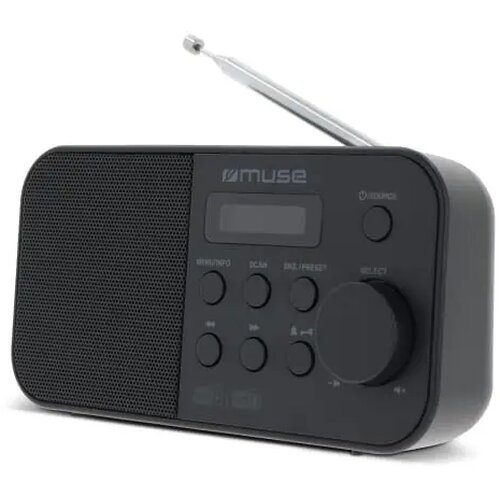 M-109 DB | Muse Portable Radio FM/DAB+ grijs