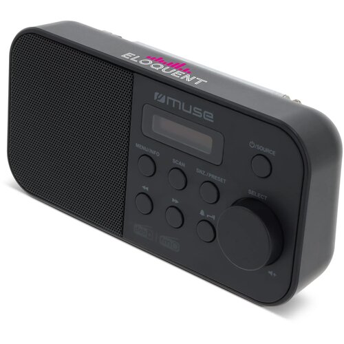 M-109 DB | Muse Portable Radio FM/DAB+ grijs