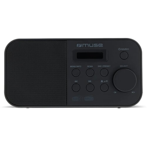 M-109 DB | Muse Portable Radio FM/DAB+ grijs