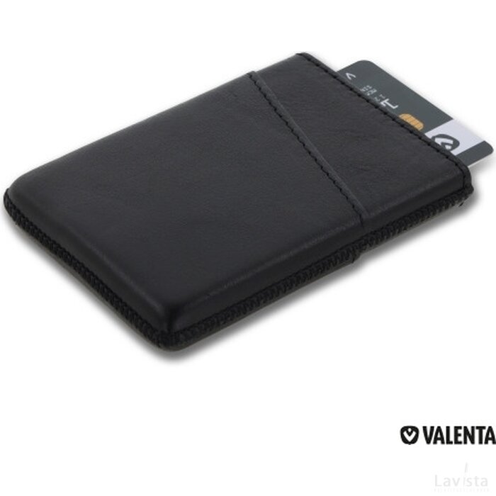 7219 | Valenta Card Case Pocket Duo zwart
