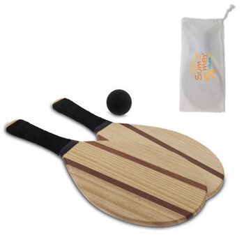 Houten Frescoball strandset hout