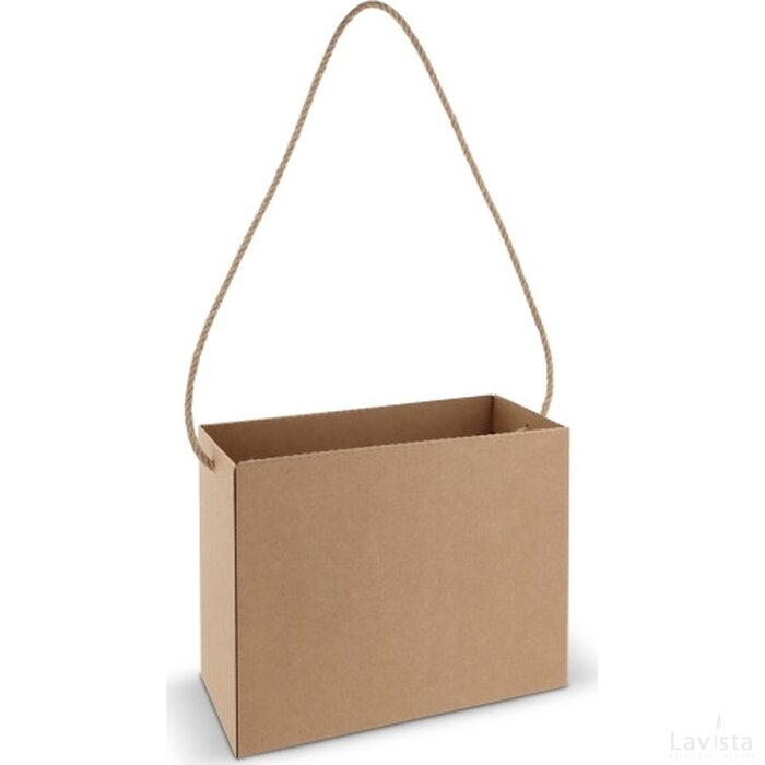 Box bag 32x16x24cm bruin
