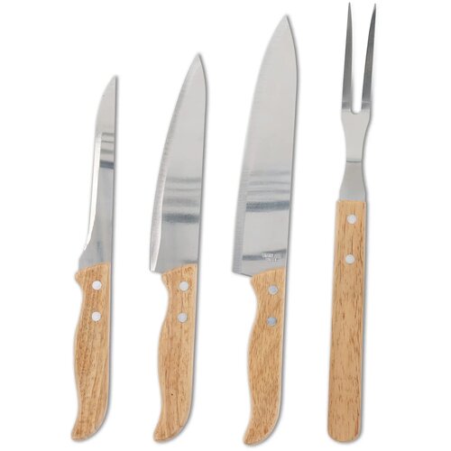 Messenset in geschenkverpakking hout