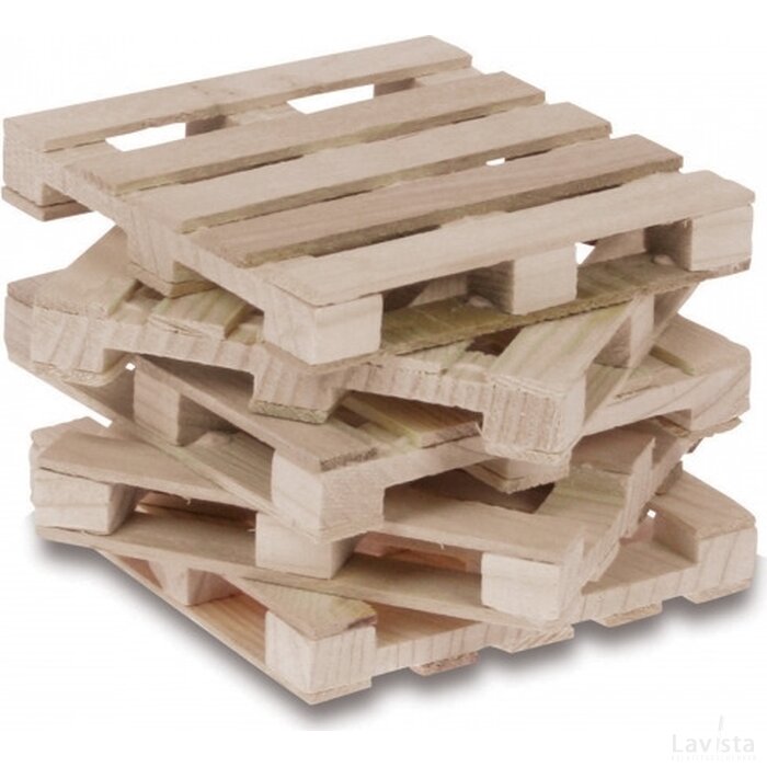 Pallet kubusb. incl. montage hout