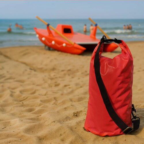 Waterwerende tas 10L IPX6 rood