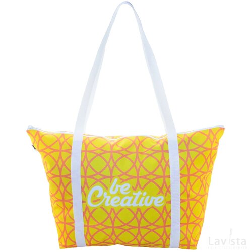 Suboshop Playa Zip Custom Made Strandtas Wit