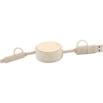 Komugo Usb Oplaadkabel Natuurlijk