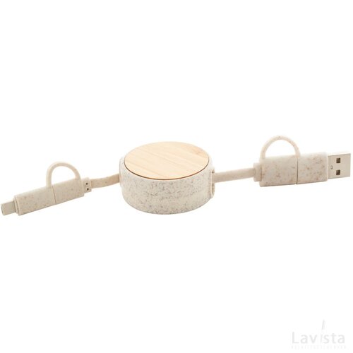 Komugo Usb Oplaadkabel Natuurlijk