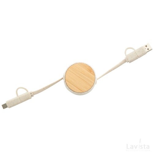 Komugo Usb Oplaadkabel Natuurlijk