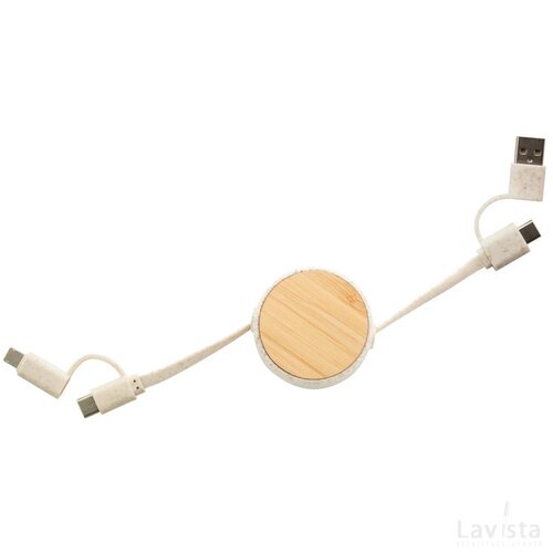 Komugo Usb Oplaadkabel Natuurlijk