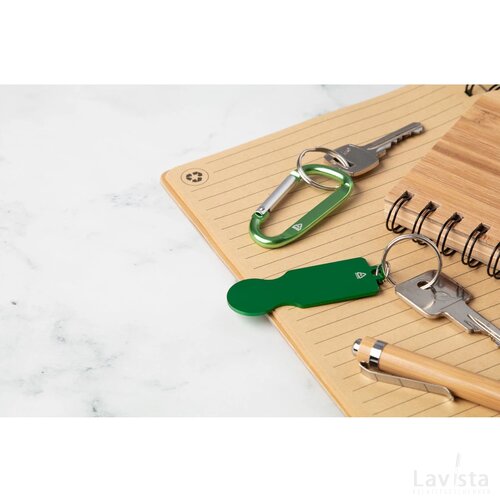 Ralubiner Sleutelhanger Groen