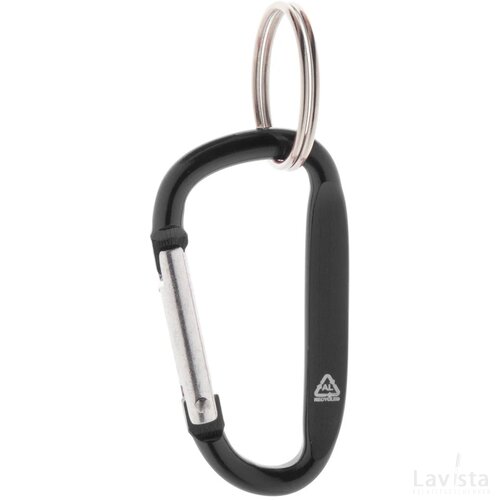Ralubiner Sleutelhanger Zwart