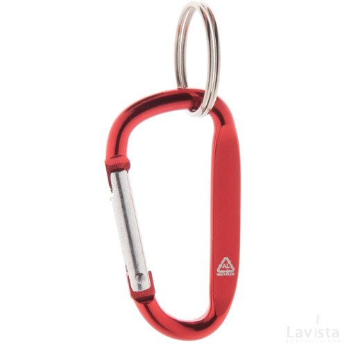 Ralubiner Sleutelhanger Rood