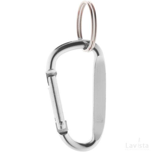 Ralubiner Sleutelhanger Zilver