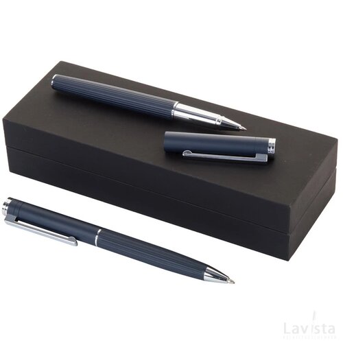 Stripo Pennenset Donker Blauw