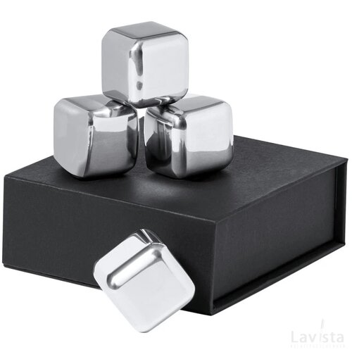 Danny Ijsblokjes Set Zilver